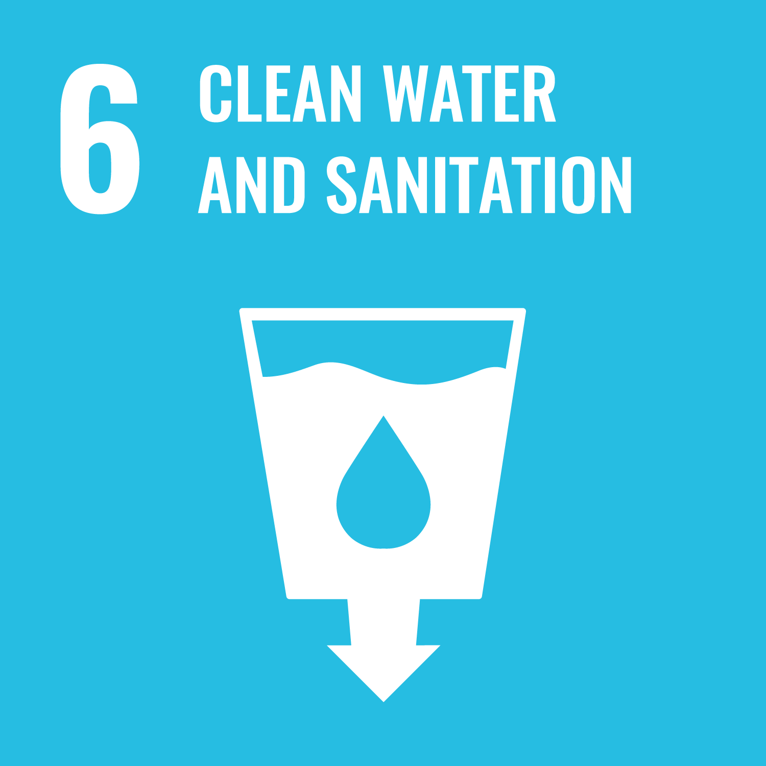 SDG 6: Clean Water and Sanitation.