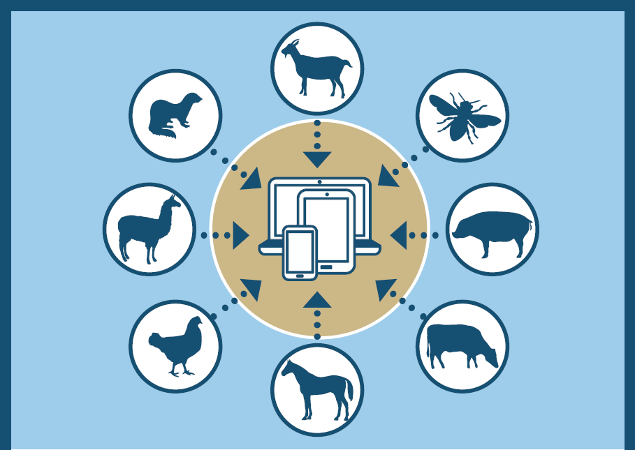 Djurhållar- och djurhållningsplatsregistrets logo